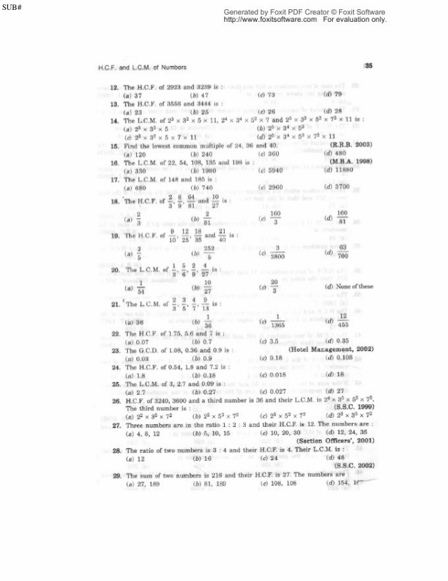 Rs aggarwal class 9 pdf